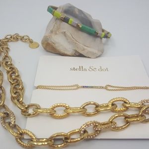 Lot of Three Stella & Dot Jewelry Pieces